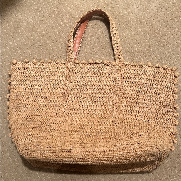 Vanessa Bruno Raffia Cabas Tote - Picture 2 of 9